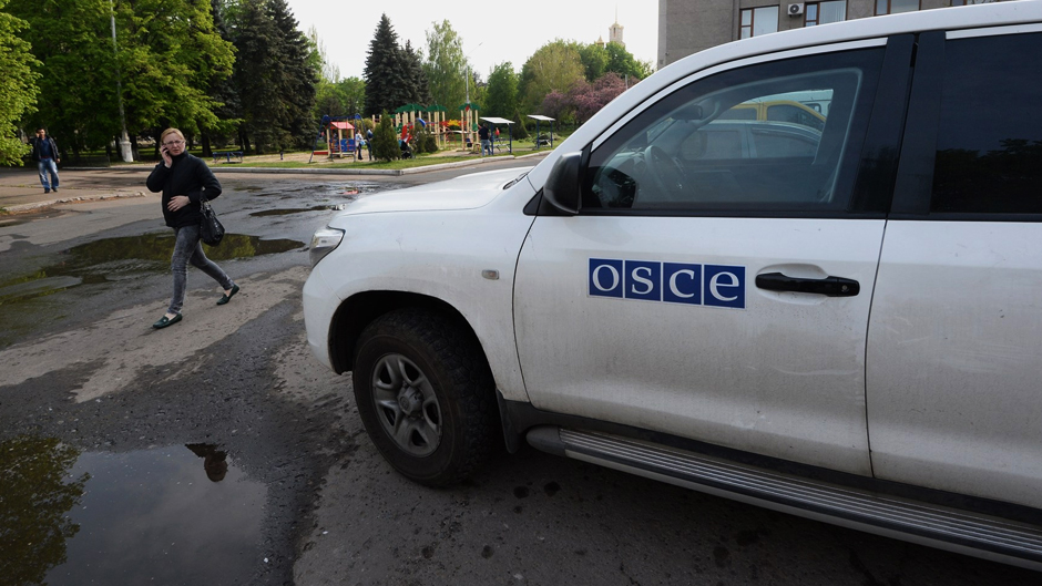 Наблюдателей ОБСЕ вновь атаковали
