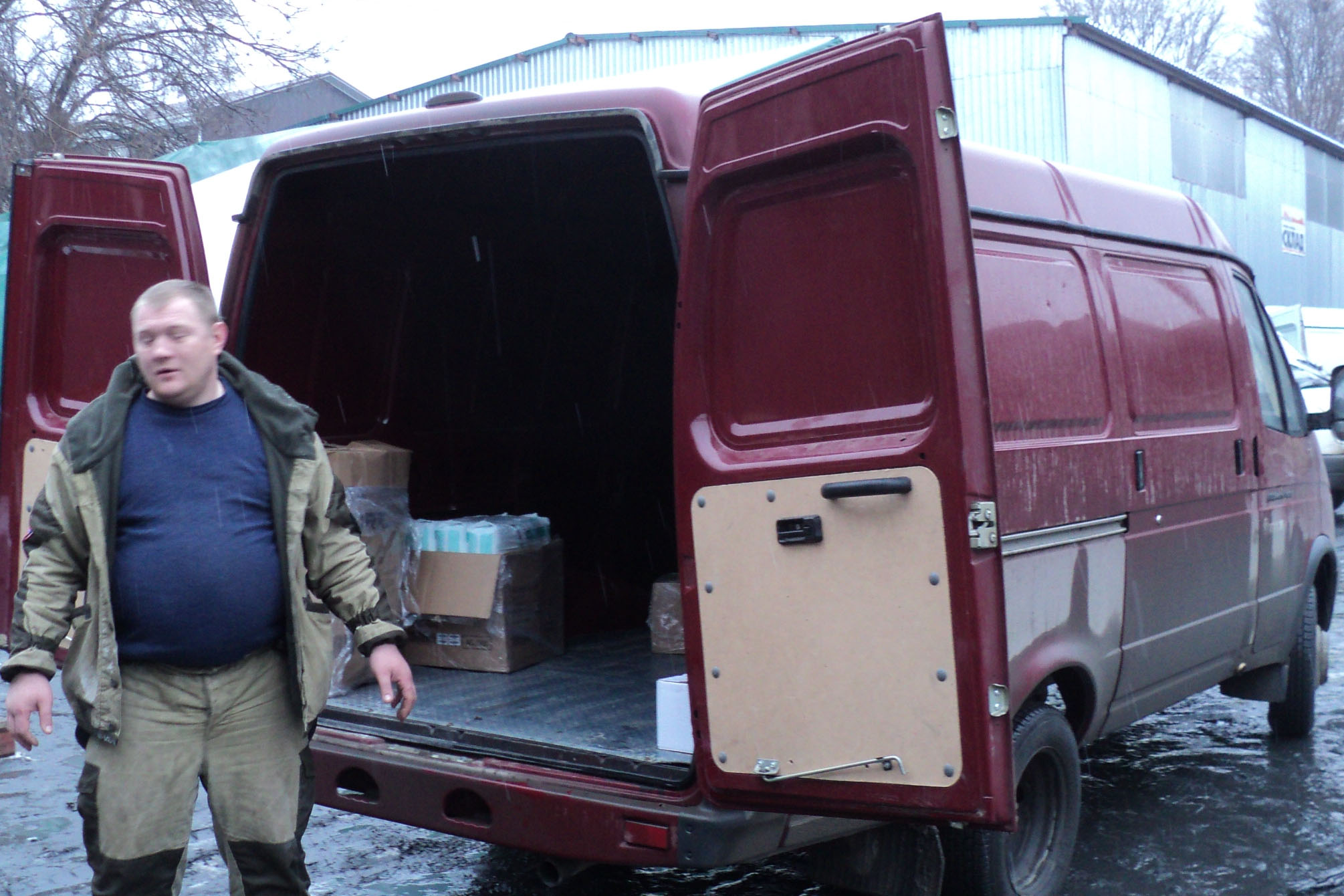 Отчёт по работе гуманитарного склада в Ростове-на-Дону и его будни за 9 февраля 2015