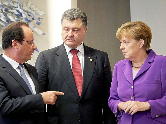 "Нормандская тройка": почему Олланд, Меркель и Порошенко встретились без Путина