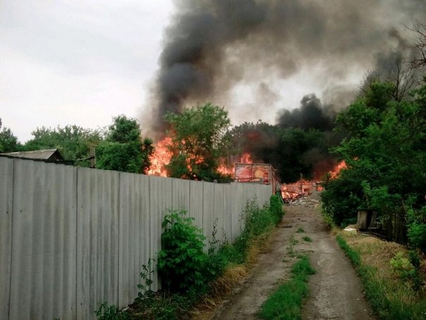 Жертвы и разрушения в Луганске