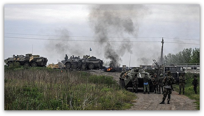 Украинские силовики покидают территорию ДНР