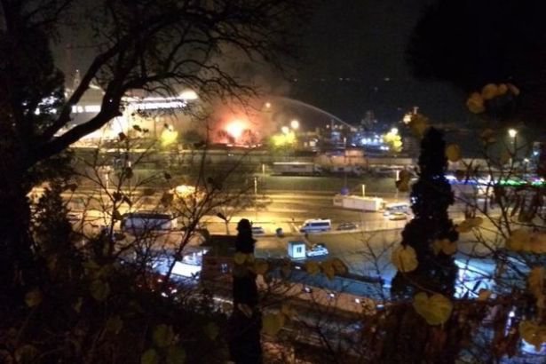 В порту Стамбула взорвался украинский грузовик (видео)
