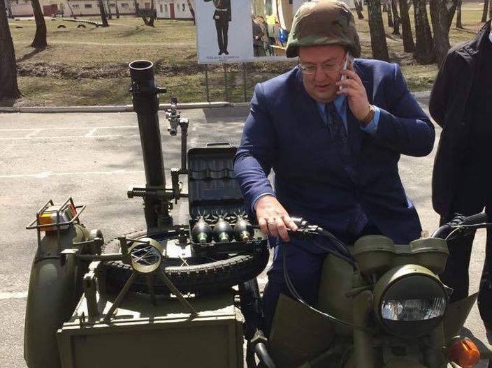 "Новые" образцы украинской военной техники