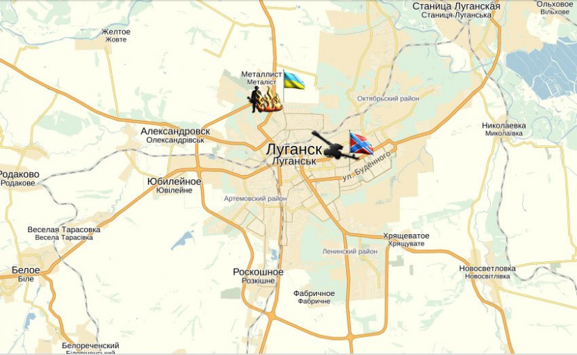 Ополченцы уничтожили склад фосфорных боеприпасов под Луганском