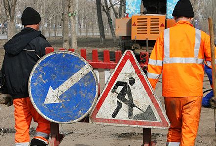 В Севастополе отремонтированная дорога остается аварийной