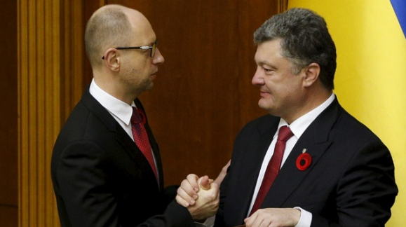 За год новой власти коррупции на Украине меньше не стало (видеосюжет "Cassad-TV")