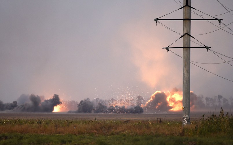 ВСУ обстреляли из минометов и танковых орудий наблюдательный пункт СЦКК под Широкино