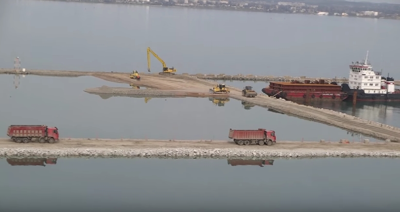 Керченский мост. Март 2016