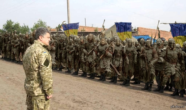 Из жителей Славянска формируют «штрафные батальоны»