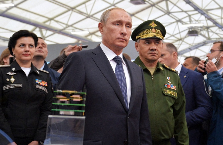 Путин пообещал нацелить ударные силы на угрожающие территории России