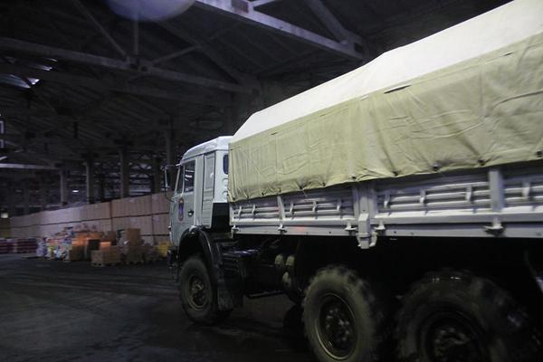 Гуманитарный конвой из Абхазии