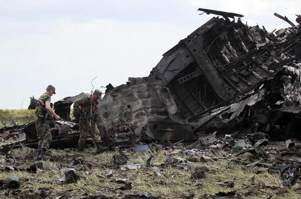 Самолёт ВВС Украины Ил-76 мог быть сбит украинскими военными