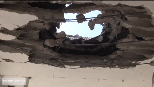 Луганский автовокзал обстрелян из минометов и гаубиц