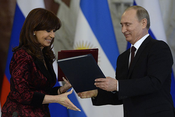 Россия и Аргентина подписали заявление об установлении всеобъемлющего стратегического партнерства.