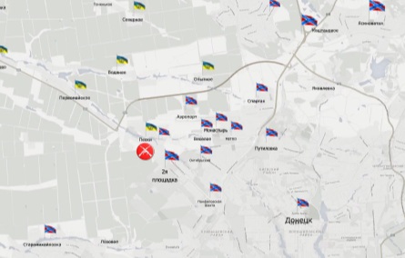 Видеообзор карты боевых действий в Новороссии за 18 марта