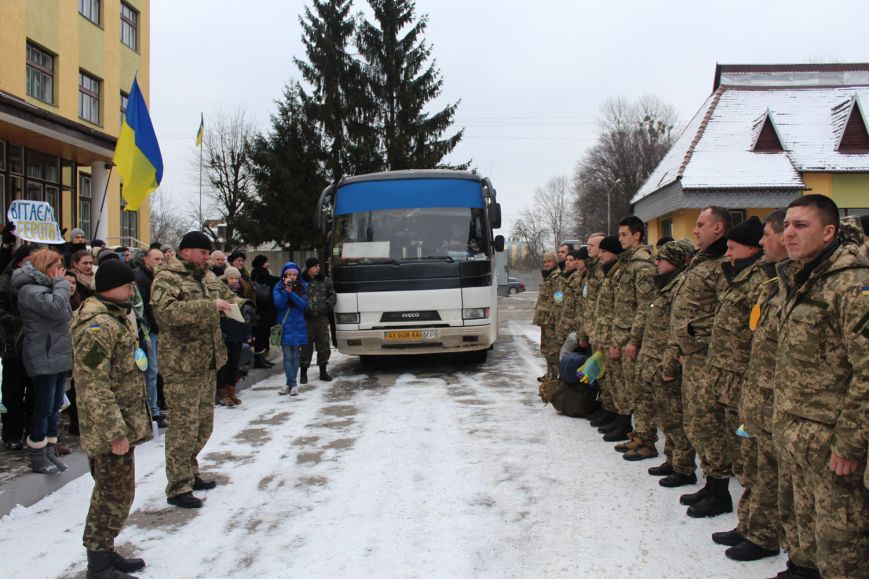 7 февраля в рамках очередной ротации, в Львов прибыло более 30 военнослужащих 80-ой отдельной аэромобильной бригады