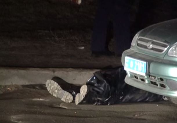 В Киеве ночью расстреляли милиционеров (фото 18+)