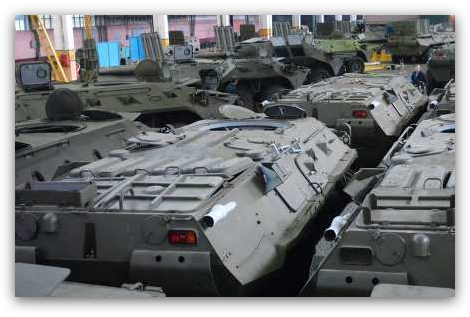 С начала года на Украине отремонтировано около 12 тыс единиц военной техники — представитель министерства обороны Украины