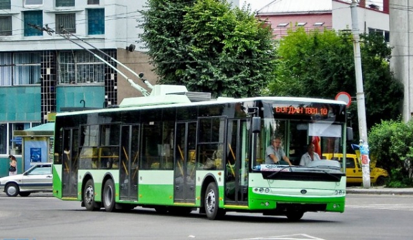 луганский троллейбус