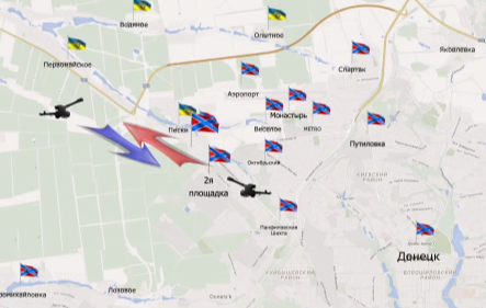 Видеообзор карты боевых действий в Новороссии за 29 января