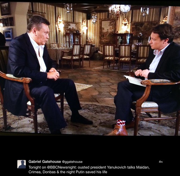 Янукович дал интервью ВВС