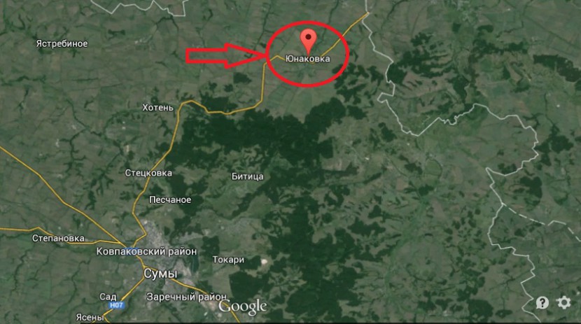 Суджа граница с украиной. Юнаковка на карте Сумской области. Суджа граница с Украиной на карте. Юнаковка Суджа.