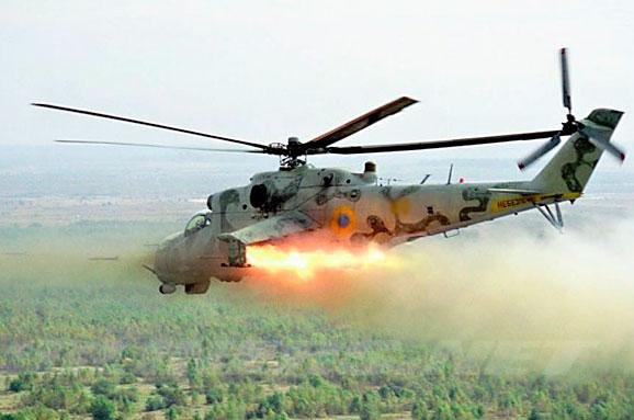Сбитый украинский вертолёт или ложь украинских СМИ