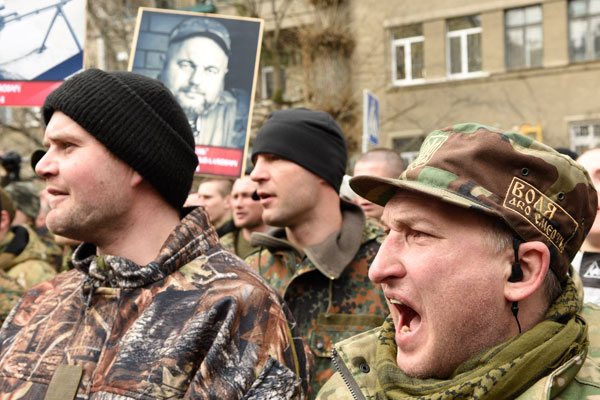 Киевляне потребовали отставки Кличко (фото)