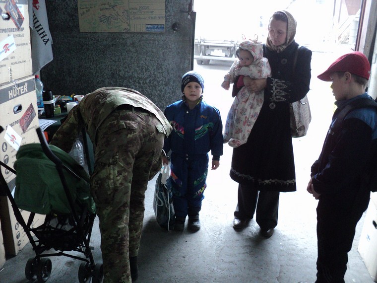 Отчёт по работе гуманитарного склада в Ростове-на-Дону и его будни за 1 ноября 2014