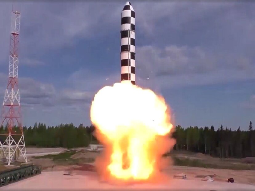Минобороны сообщило об успешном пуске самой мощной российской ракеты «Сармат»
