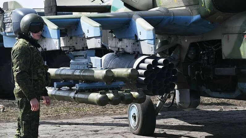 Российская авиация поразила высокоточными ракетами склады боеприпасов и горючего ВСУ