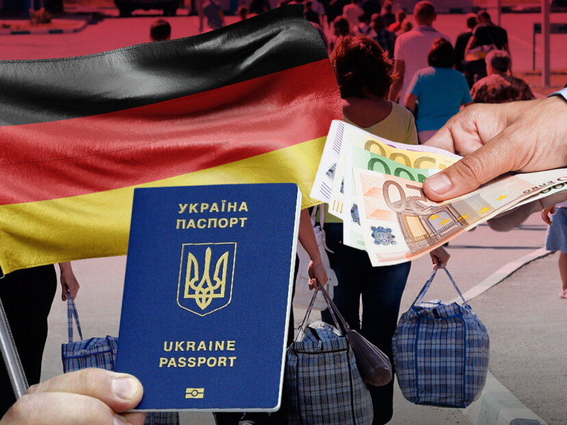 Германия и беженцы Украины
