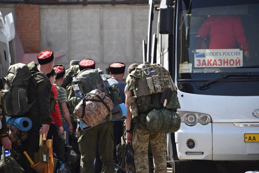 Добровольческий отряд казаков Кубани отправился в Донбасс