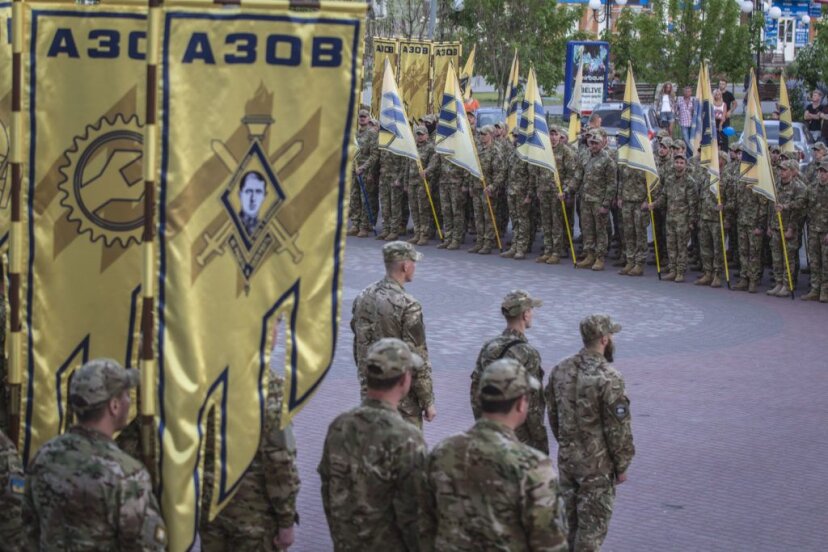 Обнаружен план выхода националистов «Азова» на границу с Россией