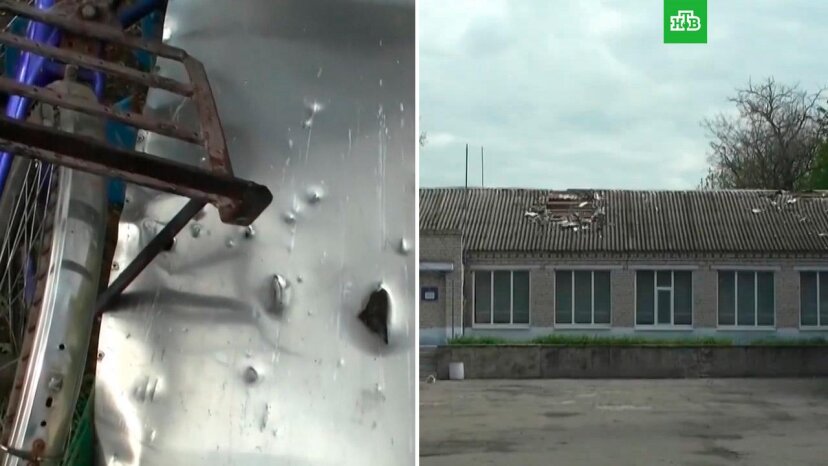 МО РФ: украинские военные обстреляли школу и детсад в Херсонской области