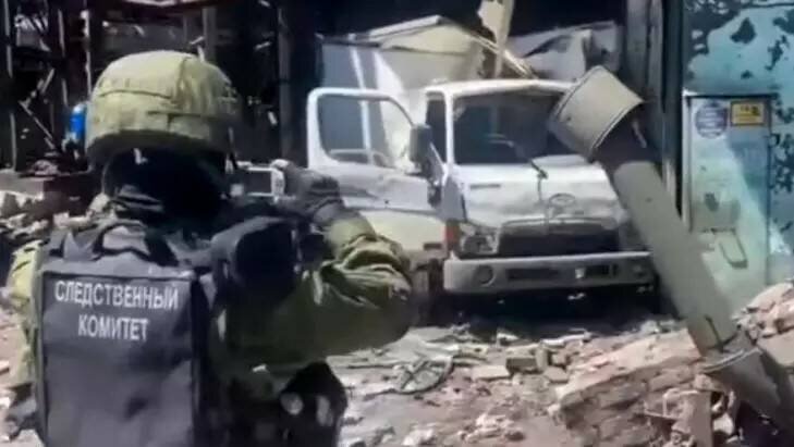 На «Азовстали» обнаружен фургон с заминированными 152 телами украинских военных