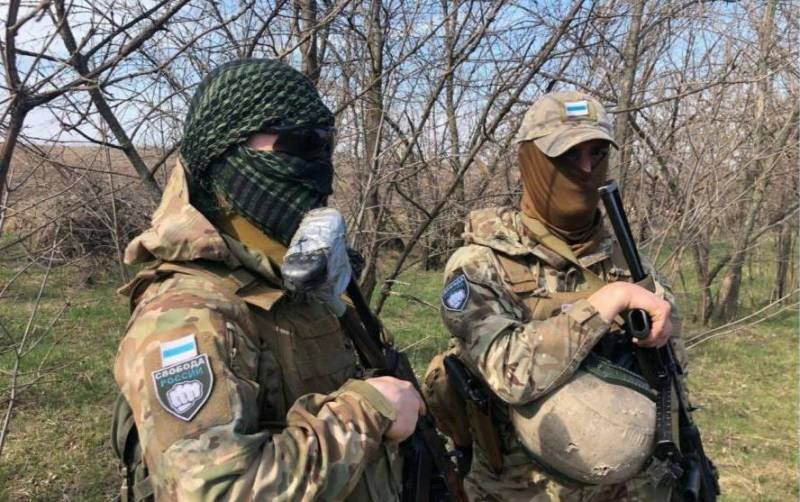 На Донбассе замечен новый националистический батальон, называющий себя «Русской освободительной армией»