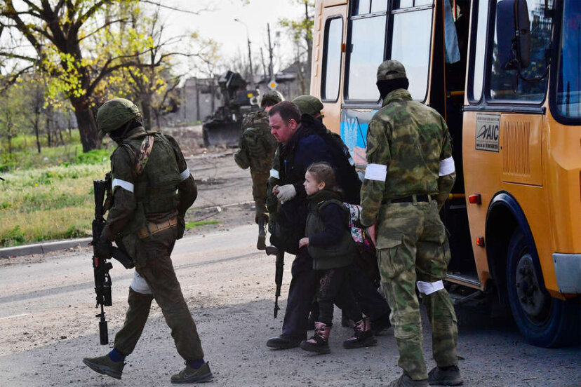 В ДНР сообщили об эвакуации еще 50 мирных жителей с «Азовстали» в Мариуполе