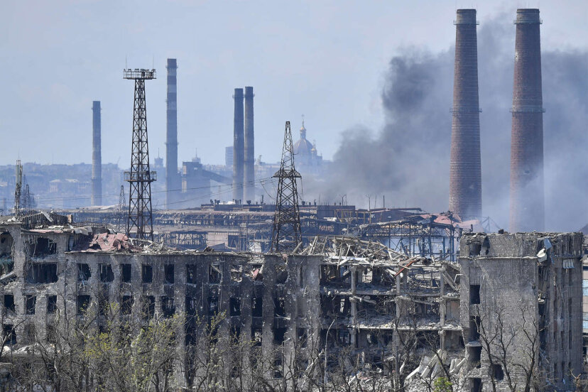 В ДНР заявили о взрывах на территории «Азовстали»