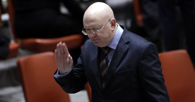 Небензя отказался слушать главу Евросовета в СБ ООН и покинул зал