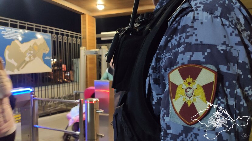 В Севастополе сотрудники Росгвардии задержали хулиганку