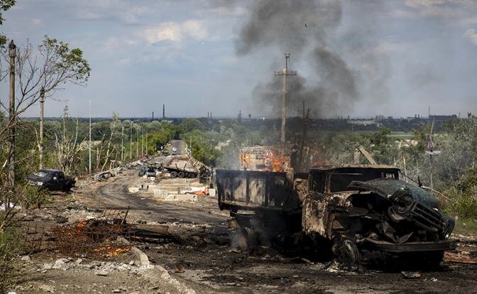 Укро-Геббельс в одиночку громит российские войска под Северодонецком