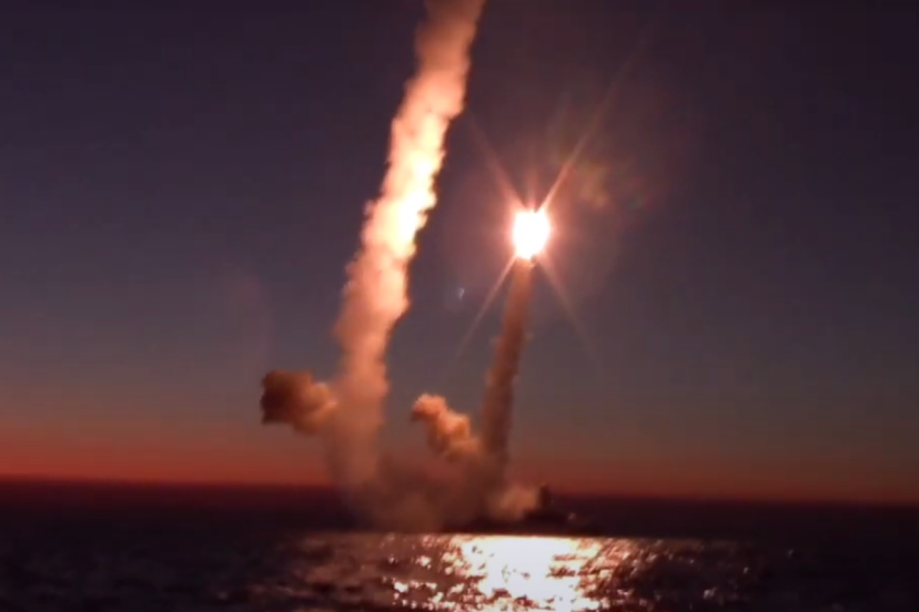 Ударом крылатых ракет «Калибр» уничтожены две пусковые установки ПКР Harpoon