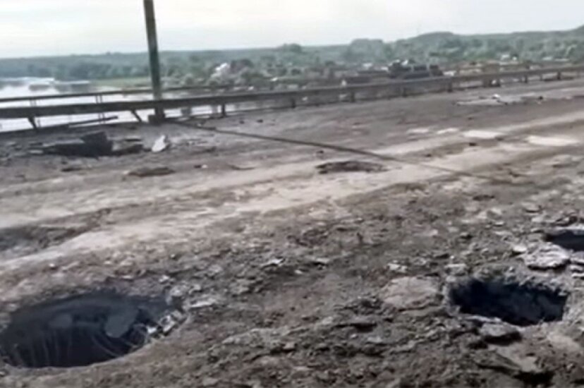 ВСУ предприняли новую попытку уничтожения Антоновского моста в Херсоне