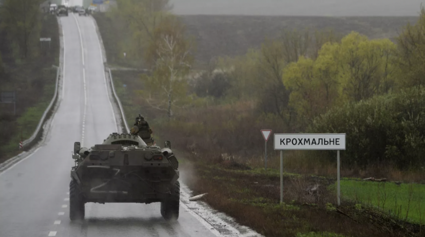 На освобожденной территории Харьковской области ввели военное положение