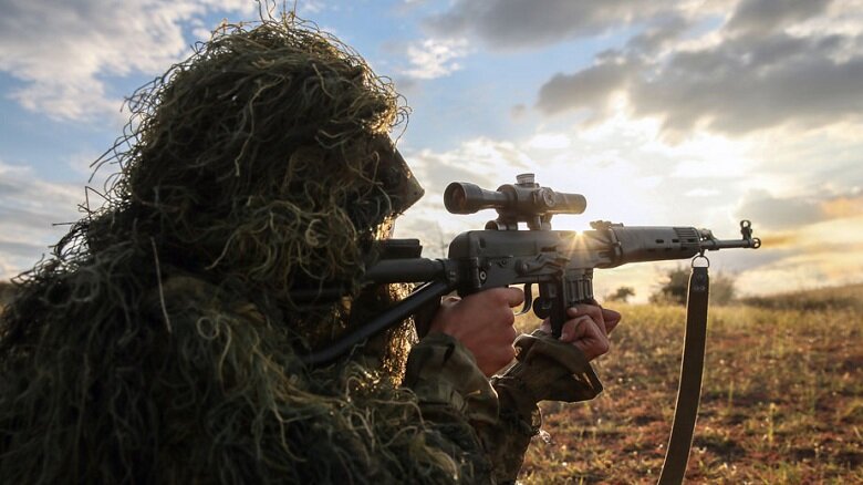 Снайперские дуэли на Украине: Русский «Сумрак» против американского Barrett