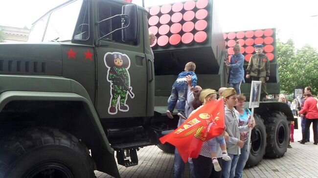 Военные ДНР получили новые РСЗО, произведенные в республике