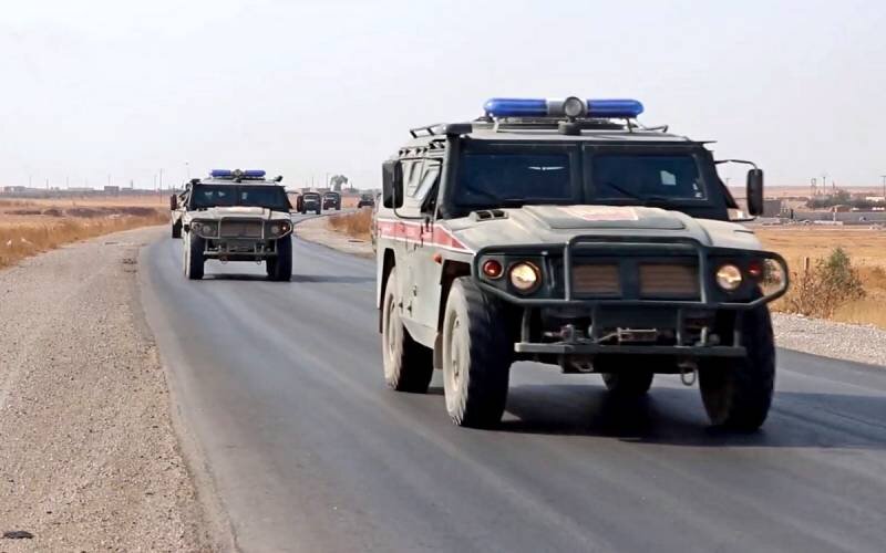 Взрывное устройство сработало на пути следования российского патруля в сирийской провинции Эль-Кунейтра