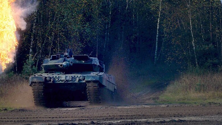 Танковый бой на Украине: НАТО бросает на Херсонский фронт Leopard 2А4