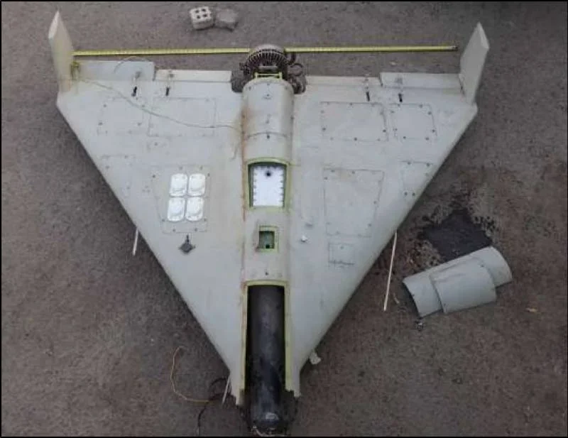 Минобороны Украины сообщает о применении ВС России новых дронов-камикадзе «Герань-1»
